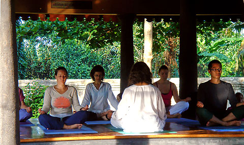 Yoga Teacher Training Kerala South India with Swami Santhiprasad | School of Santhi Yoga Teacher Training India